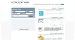 Desktop Screenshot of media-workshop.de